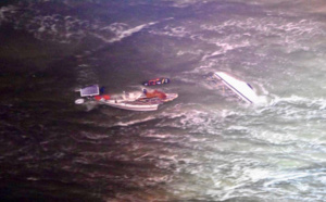 Voilier échoué au large de Barfleur : le skipper récupéré sain et sauf par la Marine nationale