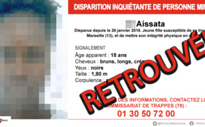 Aissata a été retrouvée dans les Yvelines : la jeune fille était disparue depuis bientôt dix mois