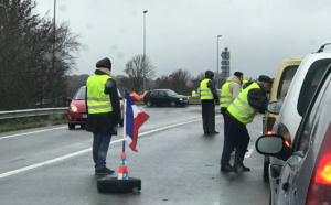 Gilets jaunes : barrages filtrants et blocage du terminal pétrolier Rubis en Seine-Maritime 