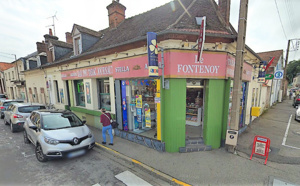 Evreux : la voiture finit sa course dans la devanture d'un bar, le conducteur était ivre