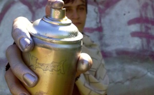 Rouen : la police met un terme au périple de deux taggeurs de magasins dans le centre-ville 