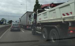 Neige et verglas: restrictions de circulation pour les poids-lourds en Île-de-France ce mardi