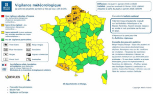 L’Eure et la Seine-Maritime de nouveau en vigilance orange « neige et verglas » ce jeudi 