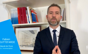 Grand débat national : le député Fabien Gouttefarde à Saint-Aubin-d'Écrosville samedi 2 mars 