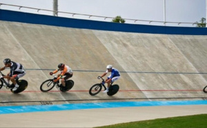 Chute collective sur le vélodrome du Neubourg : cinq jeunes pistards blessés 