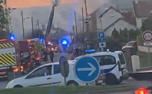 Yvelines : les locaux de Tomecanic en feu ce soir à Aubergenville 