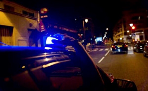 Rouen : la voiture de police percutée par une Mercedes est bonne pour la casse