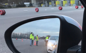 Gilets jaunes : péage gratuit hier soir sur l'autoroute A13 à Mantes-Buchelay