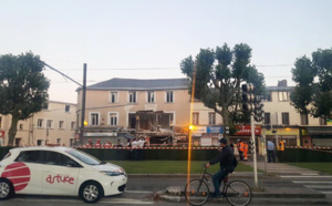 Seine-Maritime : la façade d’un commerce s’effondre à Petit-Quevilly sans faire de victime 