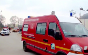 Seine-Maritime : la voiture finit sa course dans le fossé près de Duclair, un blessé léger 