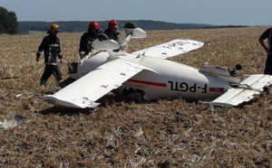 Yvelines : un avion de tourisme atterrit d’urgence dans un champ et se retourne, le pilote est blessé  