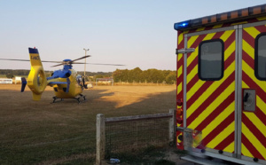 Eure :  une femme gravement brûlée dans l’incendie de sa caravane à Étreville 