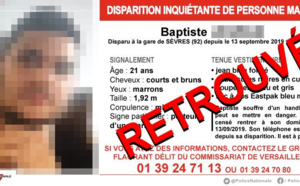 Disparition inquiétante dans les Yvelines : le corps de Baptiste retrouvé sans vie à Crespières