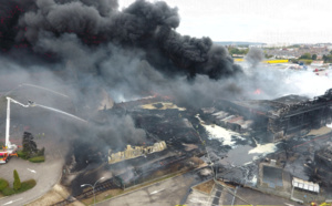 Rouen : Lubrizol dépose plainte contre X pour « destruction involontaire par explosion ou incendie »