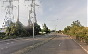 Une voiture percute un candélabre au Havre, le passager est dans un état critique