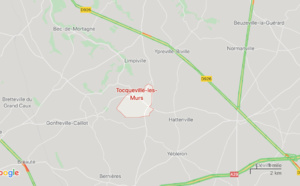 Seine-Maritime : trois blessés dans un accident impliquant deux voitures à Tocqueville-les-Murs 