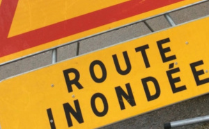 Inondations en Seine-Maritime : routes fermées à Bardouville et Cléon 