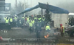 Seine-Maritime : une trentaine de « gilets jaunes » délogés par les forces de l’ordre près de Rouen 