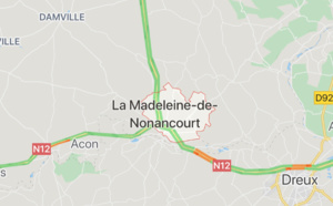Eure : trois blessés dans un accident entre trois poids lourds à La Madeleine-de-Nonancourt