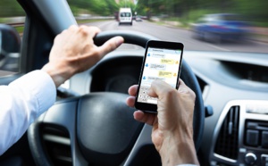 Téléphone au volant : première suspension de permis dans l’Eure