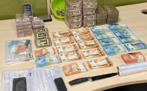 Agglo de Rouen : 7,5 kg de résine de cannabis et 27 600€ saisis, quatre interpellations  