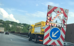 Remorque en feu : l’A28 fermée à la circulation ce matin en Seine-Maritime