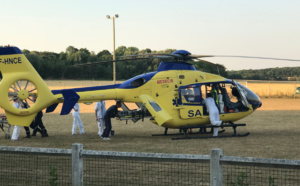 Seine-Maritime : un cyclomotoriste héliporté dans un état critique après un accident 