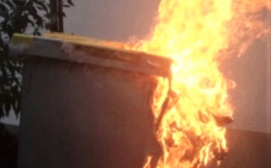 Yvelines : neuf containers incendiés aux Mureaux, un suspect interpellé pour incendie volontaire