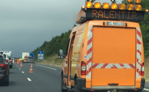 Seine-Maritime : la remorque du camion s'enflamme, l'A29 coupée dans les deux sens cet après-midi