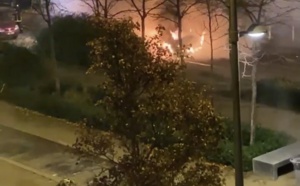 Violences urbaines : une voiture et des poubelles en feu ce mardi soir sur les hauts de Rouen 
