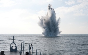 Chasse aux engins explosifs en baie de Somme