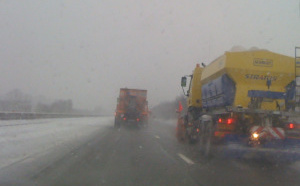 Routes : une nuit plutôt calme sur le front des intempéries en Seine-Maritime
