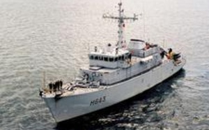 Le chasseur de mines Andromède ouvert aux visiteurs ce week-end à Rouen