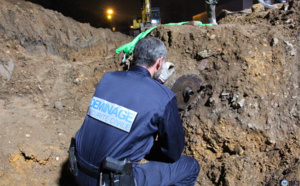 Une nouvelle bombe de 500 kg découverte sur un chantier près de la gare de Mantes-la-Jolie 