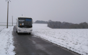 Neige dans l’Eure : le préfet interdit la circulation des transports scolaires le mercredi 10 février 
