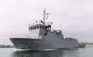 Vulcain et ses plongeurs-démineurs en démonstration à Caen