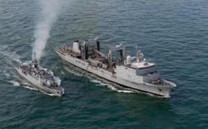 Entraînement Morskoul en baie de Seine pour les bâtiments de la Marine nationale