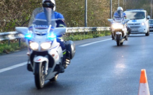 Dans l'Eure, le chauffard se barricade dans sa voiture après une course-poursuite avec la police