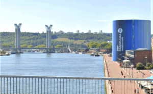 A Rouen, ce matin, une femme sauvée de la noyade par les sapeurs-pompiers 