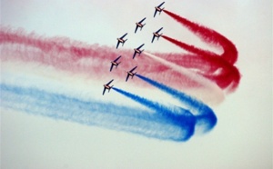 La Patrouille de France s'invite dans le ciel de l'Armada pour le bouquet final dimanche