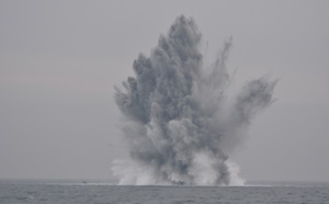 Des mines sous-marines allemandes détruites au large de la Seine-Maritime