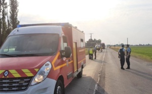 Eure : un homme tué dans un accident de la route, un autre blessé grièvement, près de Beuzeville