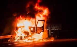 Un camion de 44 tonnes prend feu : la route coupée plus de 4 heures entre Pacy et Saint-André-de-l’Eure