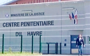 Seine-Maritime : départ de feu dans une cellule de la prison du Havre, à Saint-Aubin-Routot 