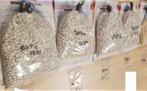 Plus de 21 000 comprimés d’ecstasy saisis par les douaniers de Rouen, en Seine-Maritime