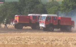 Eure : 3 hectares de blé sur pied détruits par le feu près d’Étrepagny 