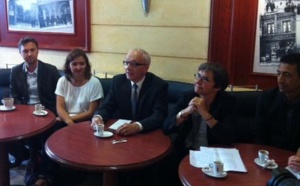 Yvon Robert, déclare sa candidature aux élections municipales  de mars 2014 à Rouen