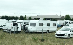 Seine-Maritime : frictions entre le propriétaire d'un terrain privé et des gens du voyage, à Dieppe