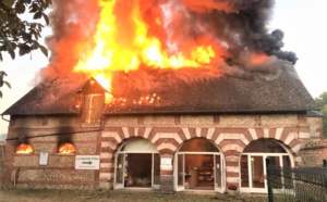 Seine-Maritime : le parc animalier « La Sauvagette » en proie aux flammes à Lanquetot 