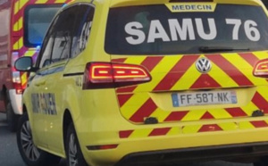 Fauché par une voiture, un piéton est projeté sur 20 m par dessus une clôture près du Havre 